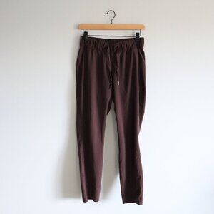 Lululemon Women's Sz 4 Plum Keep Moving Relaxed Fit Stretch Activewear Pant